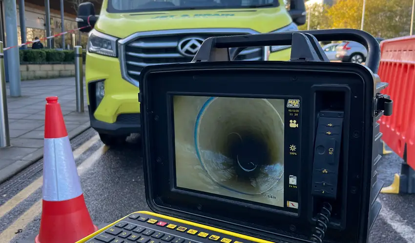 CCTV Drain Survey in Covent Garden
