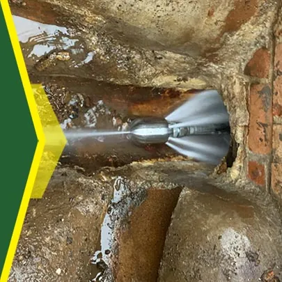 Drain Cleaning using High Pressure Water Jetting